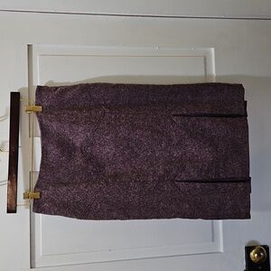 Victoria's Secret Purple Wool Skirt